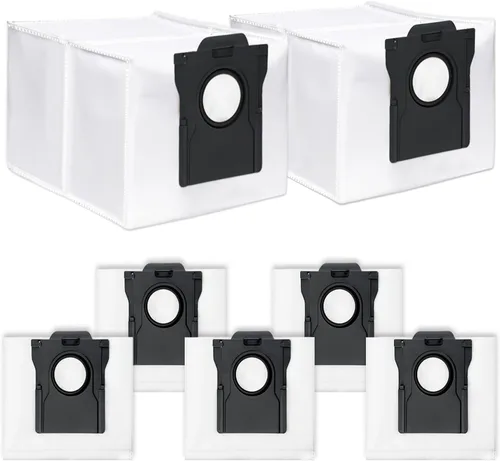 Miniatura 8 de Paquete de 14 bolsas de polvo compatibles con Dreame L10s Ultra, L10s Pro Ultra Heat, robot aspirador D10 Plus Gen 2 – Bolsas de polvo de carbón