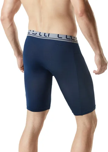 Miniatura 3 de TSLA Paquete de 2 calzoncillos tipo bóxer transpirables para hombre, de malla refrescante, con bolsa