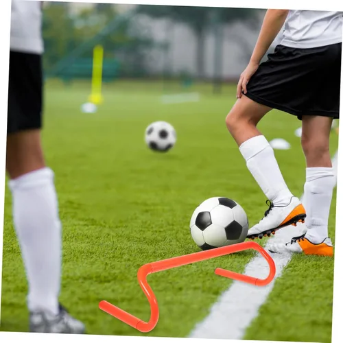 Miniatura 7 de INOOMP Entrenamiento de agilidad obstáculos para niños y niñas, equipo portátil para fútbol, fútbol y desarrollo de flexibilidad