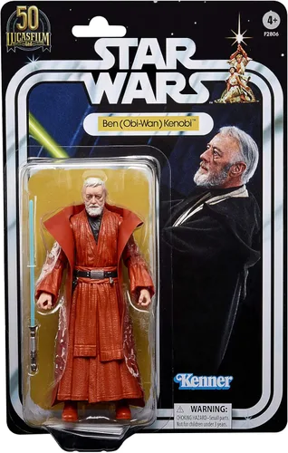 Miniatura 2 de STAR WARS The Black Series Ben (OBI-Wan) Kenobi - Figura de acción coleccionable de la trilogía original del 50 aniversario de Lucasfilm de 6
