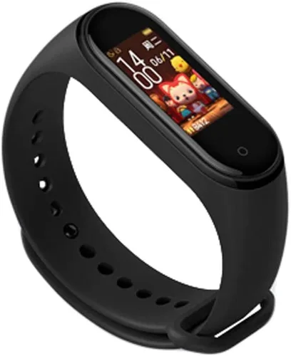 Bandas de repuesto compatibles con Xiaomi Mi Band 3/Xiaomi Mi band4, pulseras de silicona para mujeres y hombres Negro