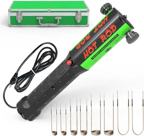 Miniatura 11 de Solary Eliminación de pernos de calentador de inducción magnética, herramienta de inducción de calor de 1200 W 110 V para pernos oxidados y tuercas