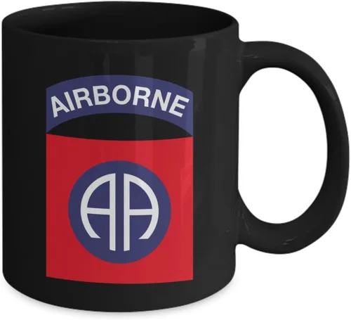 Miniatura 2 de 82nd Airborne - Taza de café del ejército, ambos lados