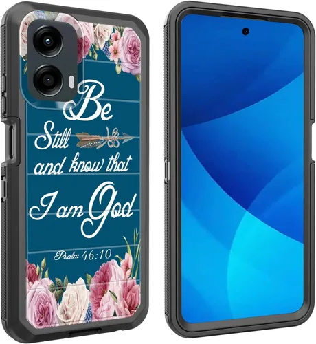 Miniatura 50 de Funda para Moto G Play 4G 2024, cuerpo completo, protección contra caídas, resistente, 3 capas, militar, resistente, duradera, para Motorola Moto G
