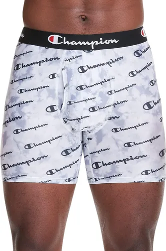 Miniatura 2 de Champion Men's Underwear Boxer Briefs, Total Support Pouch, Assorted 3-Pack