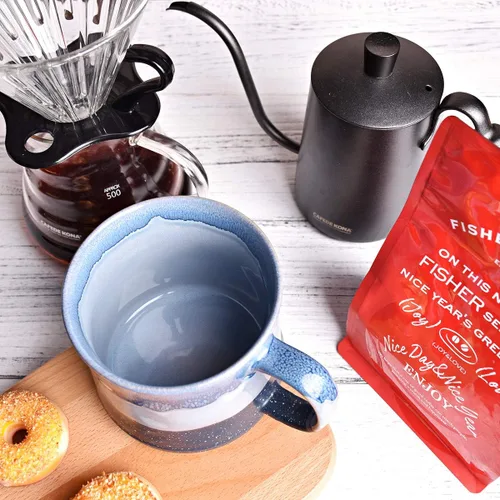 Miniatura 6 de Bosmarlin Taza de café grande de cerámica, taza de té grande para la oficina y el hogar, 21 onzas, apta para lavavajillas y microondas, 1 unidad Azul