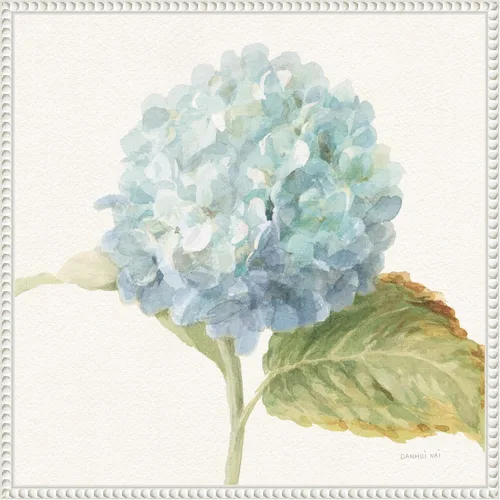 Miniatura 19 de Amanti Art Lienzo enmarcado para pared, 16 x 16 pulgadas, saco floral V cultivo de hortensia azul por Danhui Nai, lienzo enmarcado para pared, obras