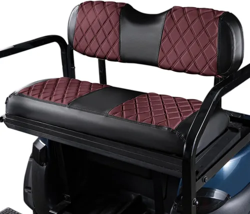 Miniatura 8 de Fundas para Asiento de Carrito de Golf NOKINS Compatibles con Club Car Precedent/DS/EZGO RXV/TXT/Yamaha Drive, Almohada Trasera Estándar del Mercado