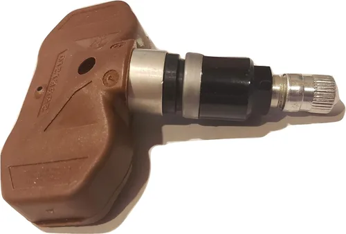 Miniatura 5 de Muzzys Juego de 4 tuercas universales de montaje de vástago de válvula de aire con sensor TPMS negro y plateado, sustituye a Schrader 20002 20003