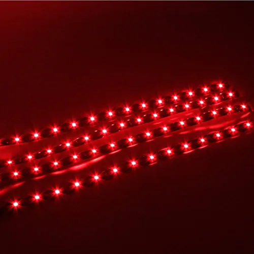 Miniatura 2 de ESUPPORT - Tira de luz LED (12 V, 15 LED, 11.8 in, flexible, impermeable, 4 unidades)
