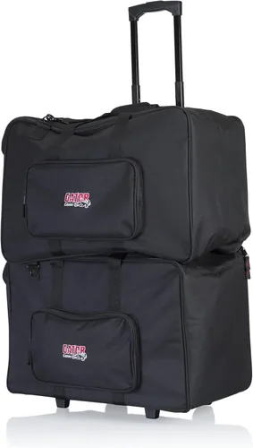 Miniatura 8 de Gator Cases - Bolsa de mano para sostener hasta (4) accesorios de iluminación LED estilo par con divisores ajustables