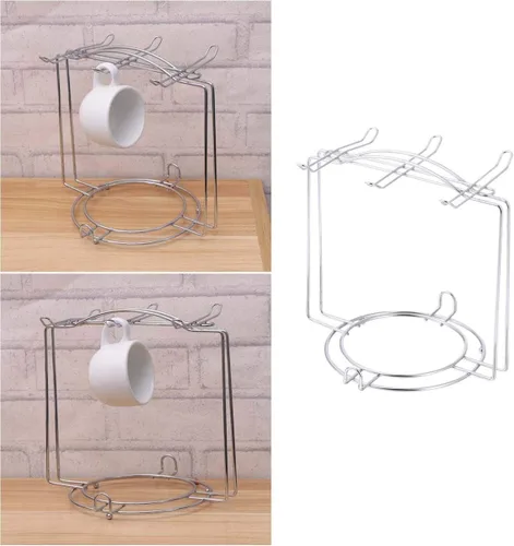 Miniatura 3 de Soporte para taza de café para encimera: Soporte para tazas de café, organizador de tazas de café, soporte para tazas, accesorios de barra de café
