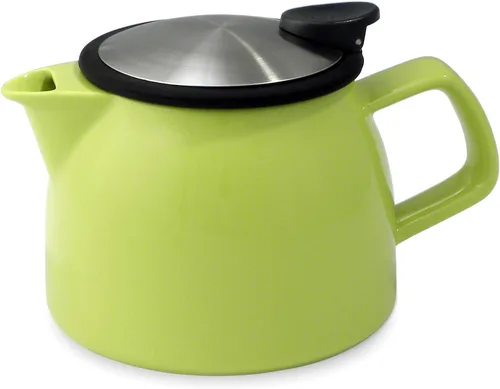 Miniatura 8 de FORLIFE Bell - Tetera de cerámica con infusor de cesta, 16 onzas/15.9 fl oz, grafito negro