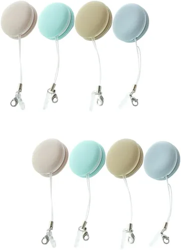 Miniatura 2 de Toyvian 8 piezas Macaron pantalla de teléfono móvil, llavero portátil para móvil, dispositivos de computadora, limpiador de pantalla de teléfono