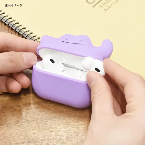 Miniatura 6 de Gourmandise POKE-810B - Funda de silicona compatible con AirPods Pro (2ª generación) / AirPods Pro, Metamon