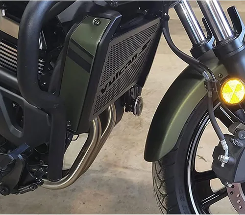 Miniatura 2 de Vulcan S 2024 - Protector de radiador para Vulcan S 2015-2024 Vulcan S SE 2017 compatible con Vulcan S Light Tourer/Cafe Light Tourer 2018 Vulcan S