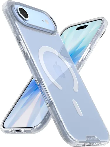 Miniatura 32 de Smartish® - Funda MagSafe transparente para iPhone 17, Gripmunk, funda delgada magnética [ligera + protectora], cubierta de agarre delgada
