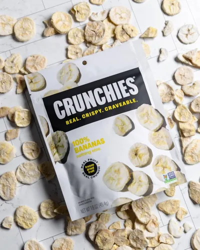 Miniatura 4 de Crunchies Frutas liofilizadas, frutas crujientes 100% naturales, sin OMG y kosher, paquetes de aperitivos de frutas liofilizadas resellables