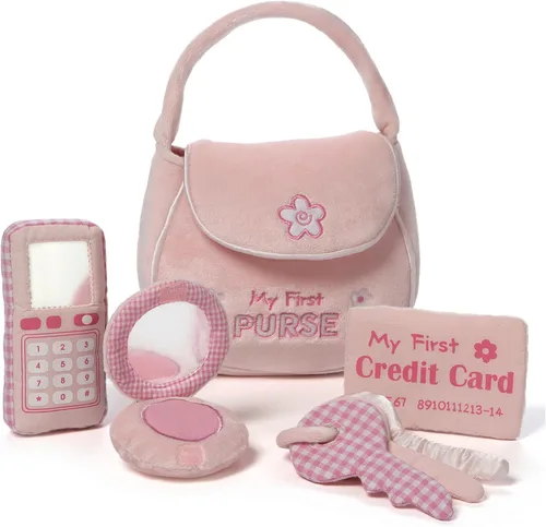 Miniatura 10 de Baby GUND My First Baking - Juego de peluche con sonidos, sonajero, chirridos y arrugas, juguete sensorial de felpa ultrasuave para bebés y recién