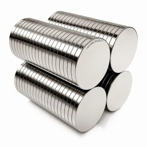 Imanes de disco fino de neodimio de 0.394 in x 0.039 in (3/8 x 1/32 pulgadas) N50 – Imanes planos redondos de tierras raras para manualidades de