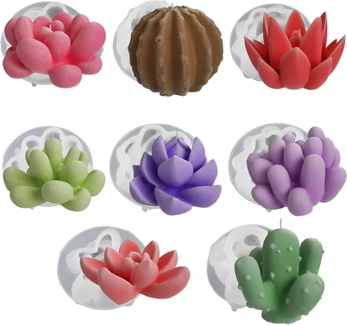 Miniatura 9 de Molde de vela de ardilla, moldes de silicona de fundición de resina para decoración del hogar y fabricación de velas, molde en espiral de onda