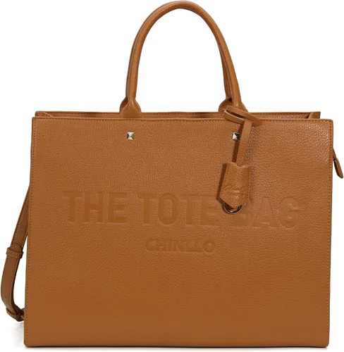Miniatura 21 de Bolsa de mano para mujer, estilo satchel, con asa superior y correa para el hombro