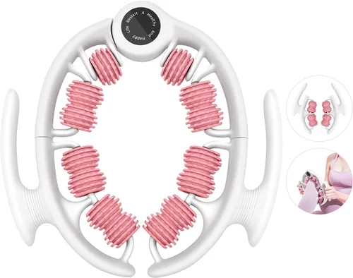 Miniatura 10 de COSTWELL Masajeador de celulitis, rodillo muscular removedor de celulitis, masajeador de tejido profundo de 360° para piernas, cuello, pantorrillas
