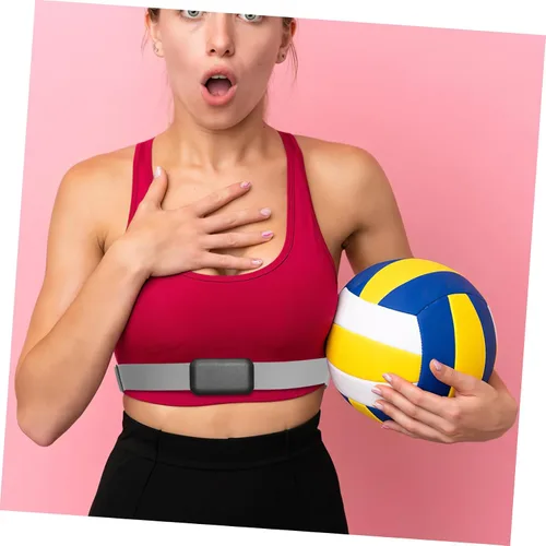 Miniatura 5 de KOMBIUDA Monitor de pecho correa elástica cómoda reemplazo suave tela deportes al aire libre fitness monitor
