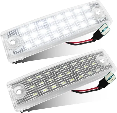 Miniatura 18 de LESAUCE Kit de luces LED para matrícula para Dodge Ram 1500 Pickup 1994-2001, Dodge Ram 2500/3500 1994-2002 Pickup - LED blanco de 6000 K, carcasa
