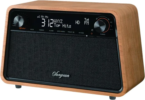Miniatura 3 de Sangean HDR-19 HD Radio/AM/FM-RDS/Bluetooth/AUX Radio de gabinete de madera premium