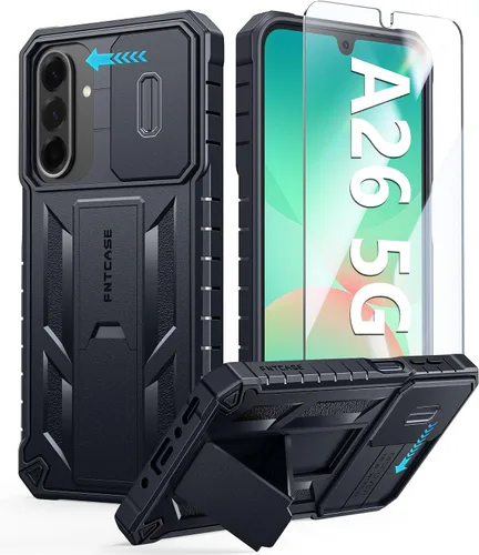 Miniatura 77 de FNTCASE for iPhone 11-Pro Phone Case: Military Grade Drop Proof Mobile Cover with Kickstand & Slide Rugged Shockproof Bumper Heavy Duty Protector