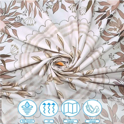 Miniatura 5 de Tapiz bohemio naranja para colgar en la pared, medallón floral de mandala, tapiz hippie con diseño de corona estética marrón claro, manta de Crema