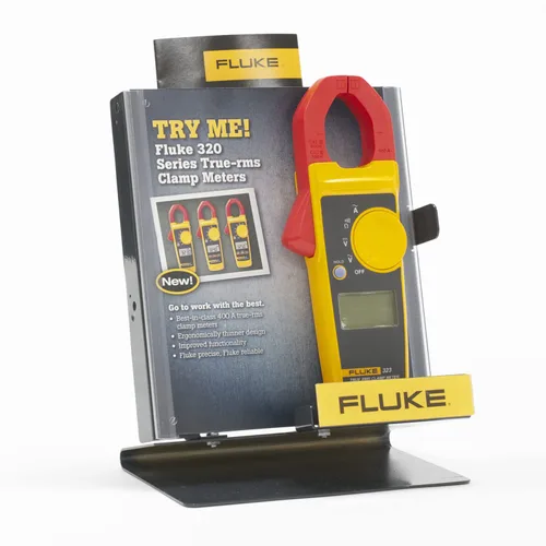 Miniatura 7 de Fluke 323 Medidor de Abrazadera para Electricistas Comerciales/Residenciales, Mide Corriente CA hasta 400 A, Mide Voltaje CA/CC hasta 600 V