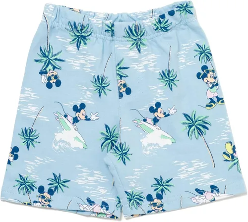 Miniatura 3 de Disney Mickey Mouse - Conjunto de camiseta y pantalones cortos de rizo francés para bebé a niño pequeño