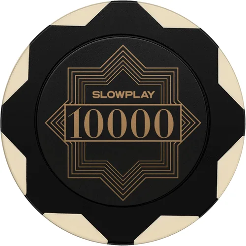 Miniatura 16 de SLOWPLAY Nash Clay - Fichas de póquer, 0.49 oz de compuesto de arcilla pesada, 1.575 in a granel, paquete de 50 con denominación de 100