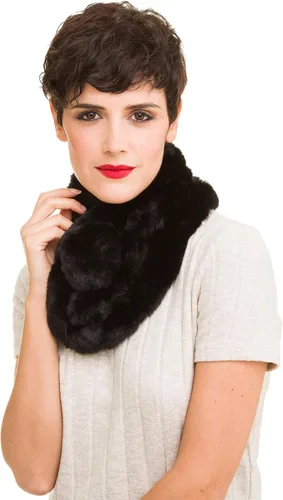 Miniatura 2 de Bufanda con cuello de piel sintética para mujer, bufandas de piel sintética, para primavera, otoño e invierno