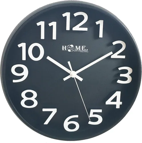 Miniatura 7 de Uniware - Reloj de pared silencioso sin tictac de diseño moderno conciso para decoración de sala de estar, oficina, dormitorio