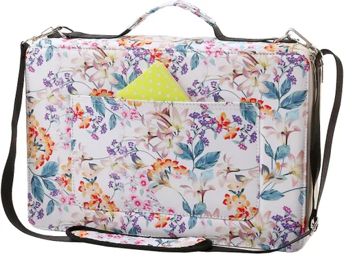 Miniatura 6 de Estuche para lápices Jungle con 120 ranuras de tela Oxford, con ranura para lápices, organizador con práctico envoltorio portátil, soporte multicapa