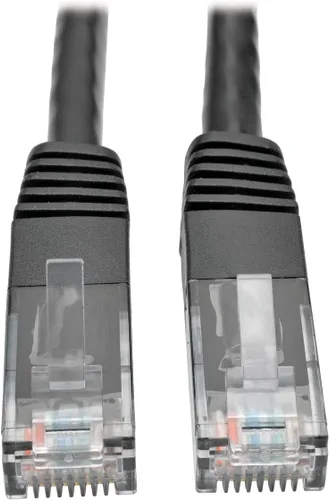 Miniatura 3 de Tripp Lite Cable de conexión moldeado Gigabit Cat6 Cat5e RJ45 M/M 550MHz Amarillo