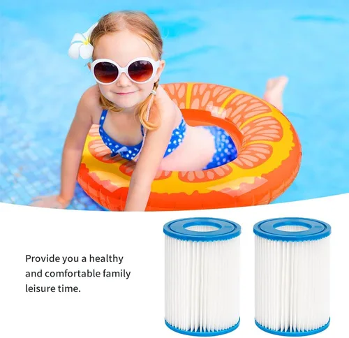 Miniatura 3 de Cartucho de filtro de piscina para bomba de filtro tipo II 58094 para piscinas sobre el suelo, filtro de jacuzzis compatible con bomba de filtro