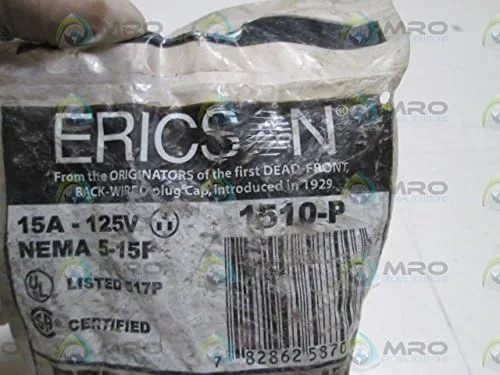 Miniatura 2 de Ericson Male Plug 1510-pnew en la bolsa de fábrica