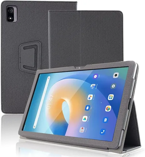 Miniatura 2 de Funda magnética de piel sintética compatible con Chuwi HiPad XPro de 10.51 pulgadas, Smart Wake-Sleep Tablet PC con correa de mano