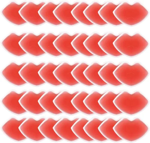 Miniatura 8 de Paquete de hielo para cuidado posterior de tatuajes de labios, 40 almohadillas refrescantes para aliviar el dolor, reducir el enrojecimiento