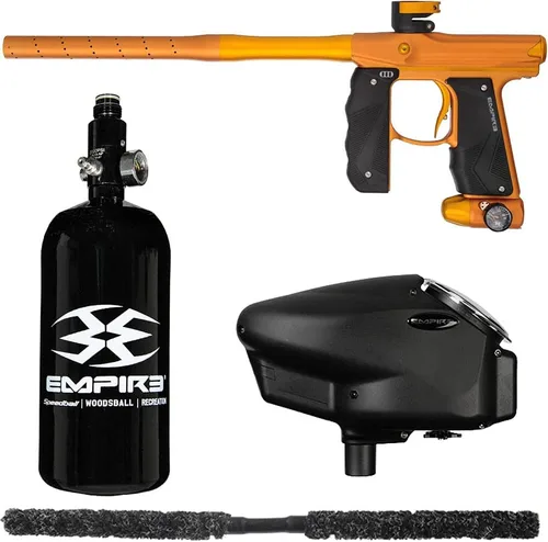 Action Village Empire Mini GS TP Core Kit de pistola de paintball Naranja polvo/Oro polvo