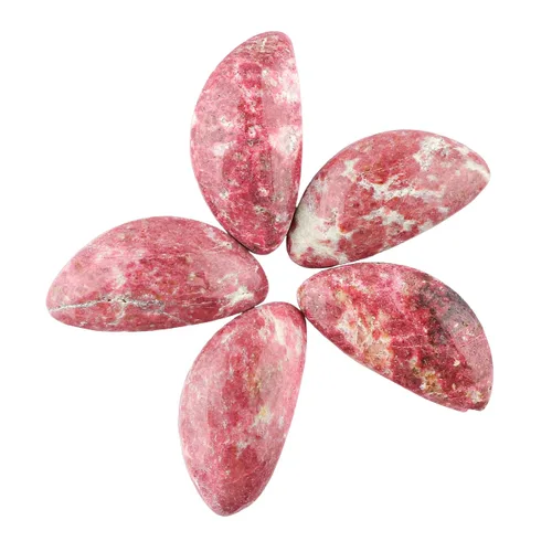 Miniatura 8 de CRYSTALIS Al por mayor 5 piezas de piedra preciosa natural K2 jaspe suelta en bruto, cabujones para hacer joyería, piedras pulidas de chakra