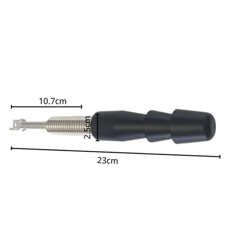 Miniatura 2 de NUHUi Adaptador de accesorios para sierra recíproca UVC de 3 pasos, conector feliz, herramienta para sierras recíprocas, máquinas con resorte