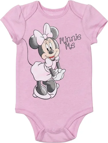 Miniatura 2 de Disney Minnie Mouse - Conjunto de traje de 4 piezas con pantalones y gorro para bebé recién nacido a bebé