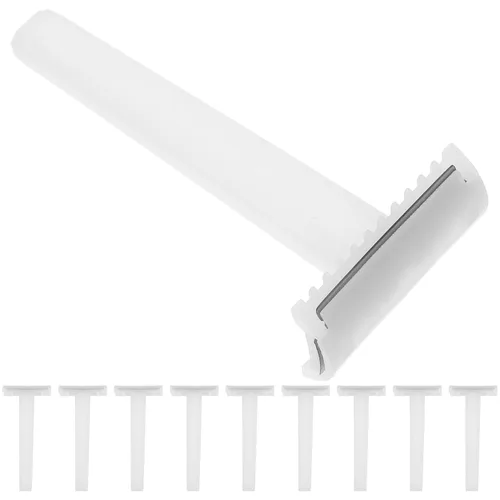 Beaupretty Maquinilla de afeitar desechable para mujer, afeitadora corporal desechable, removedor de pelo manual para mujeres y hombres con piel