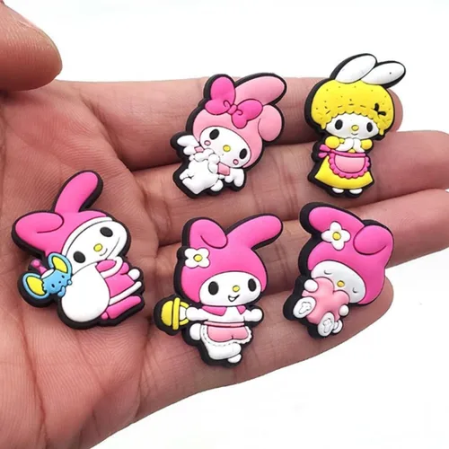 Miniatura 9 de Paquetes de dijes para zapatos para pulsera de cocodrilo, decoración de zapatos, regalos de fiesta para niños, niñas, mujeres y hombres