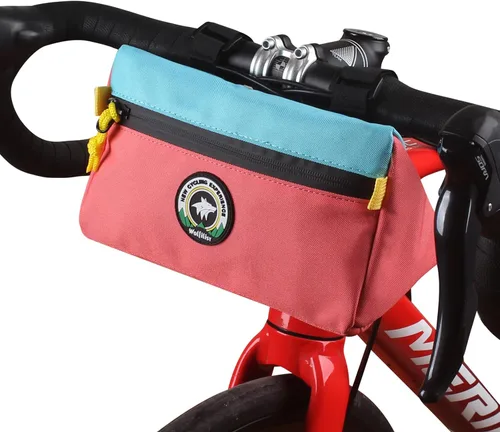 Miniatura 11 de Bolsa para Manillar de Bicicleta Vortika, Paquete de Cesta Frontal para Bicicleta Infantil, Bolsa Impermeable para Bicicletas, Bolsa Pequeña
